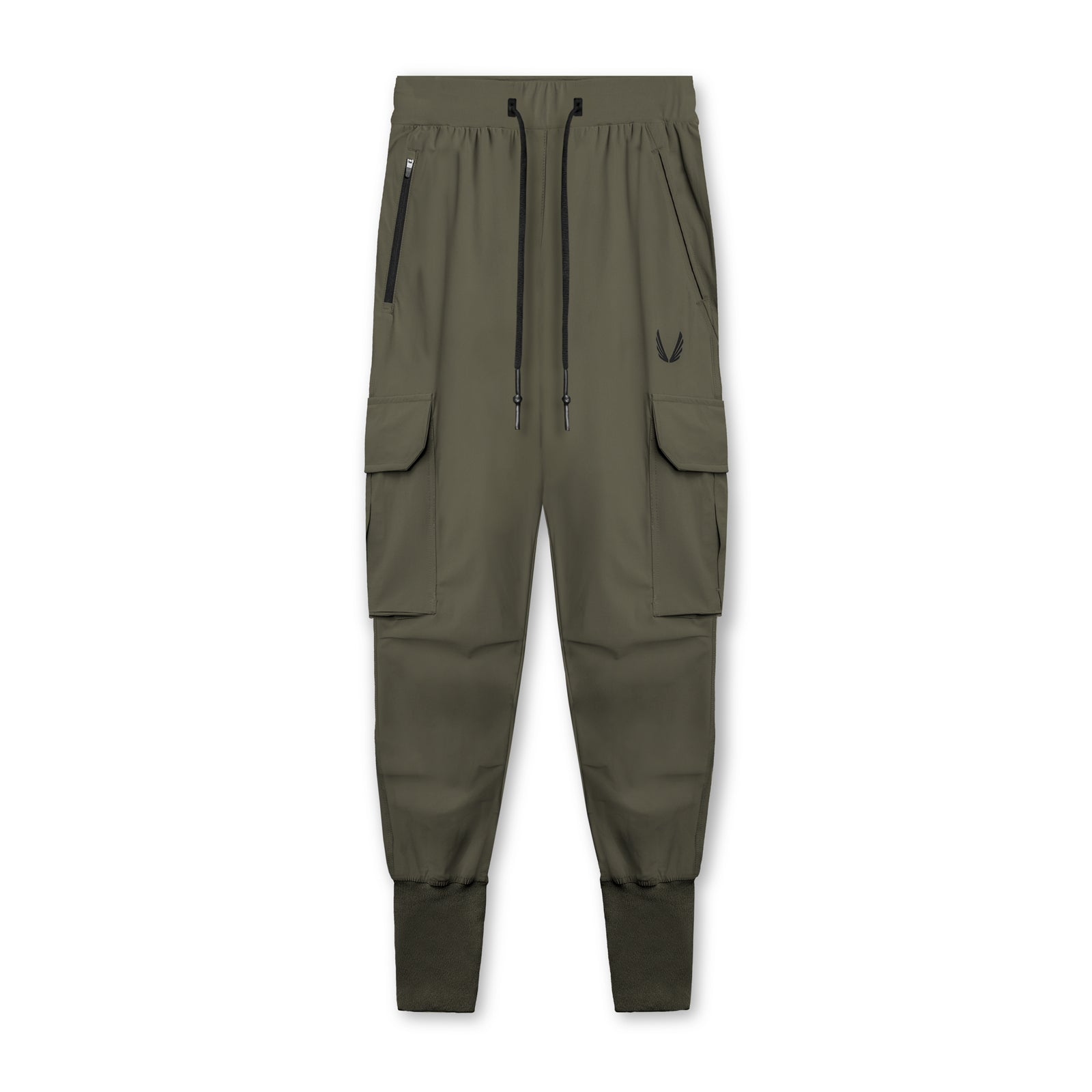 0437. Tetra-Lite® Cargo High Rib Jogger - Dark Olive