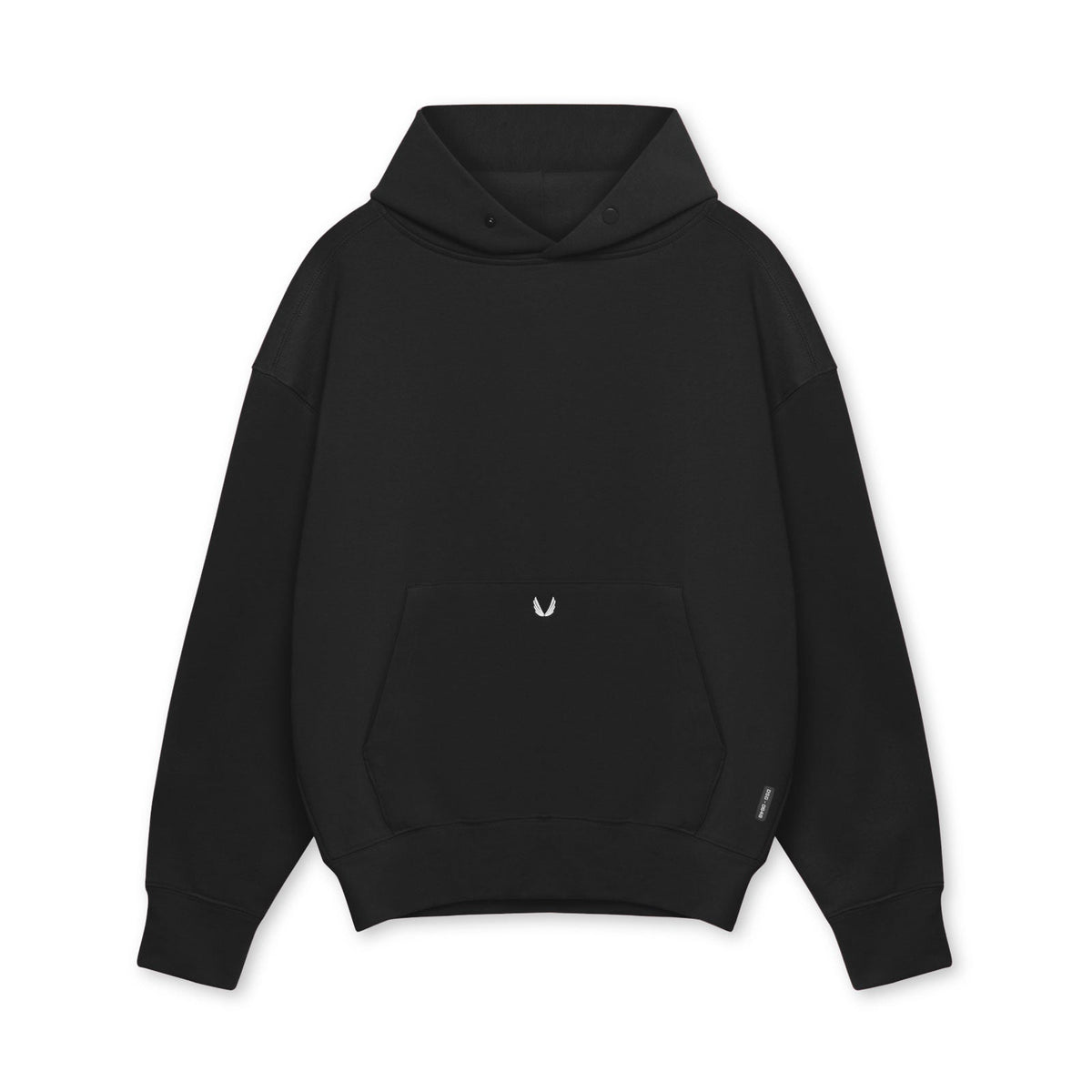 0648. Tech-Terry™ Hoodie - Black