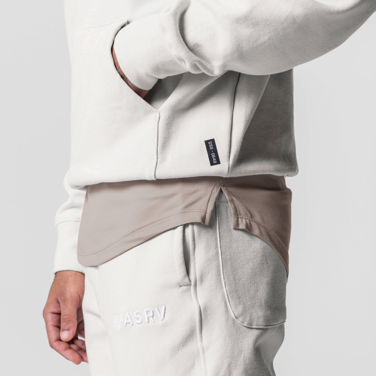 0648. Tech-Terry™ Hoodie - Stone