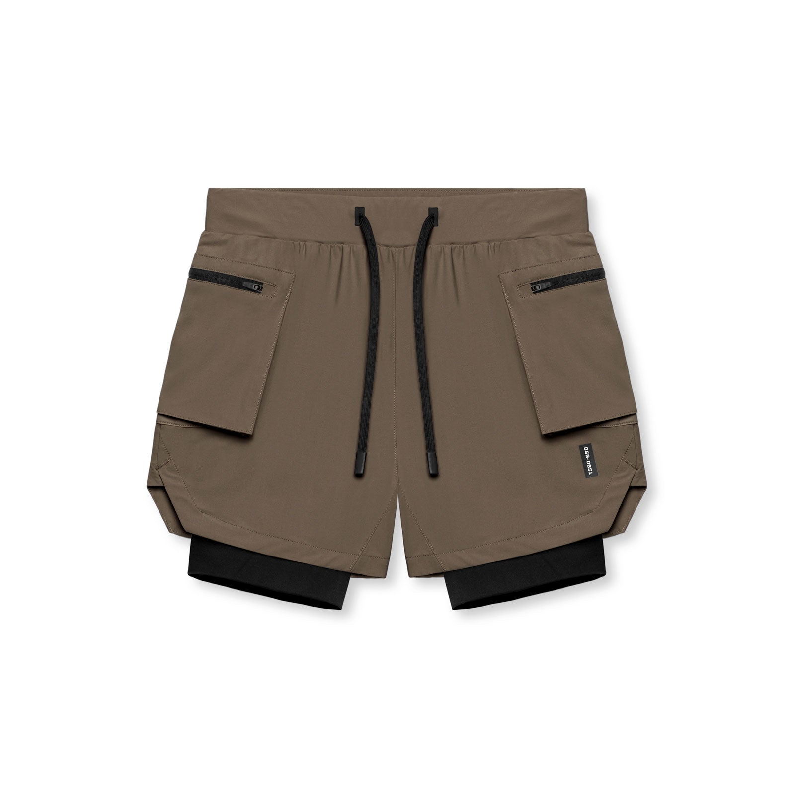 0651. Tetra-Lite® 5" Liner Cargo Short - Deep Taupe