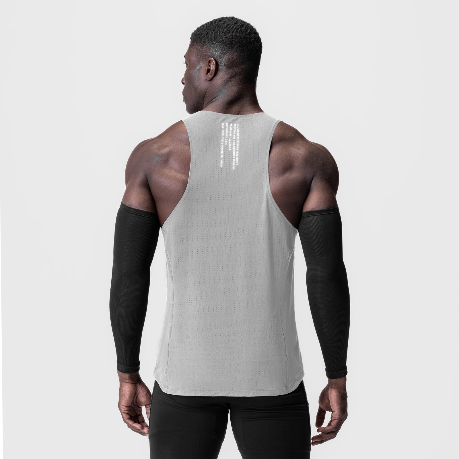 0949. Laser-Vent™ Singlet Tank - Slate Grey