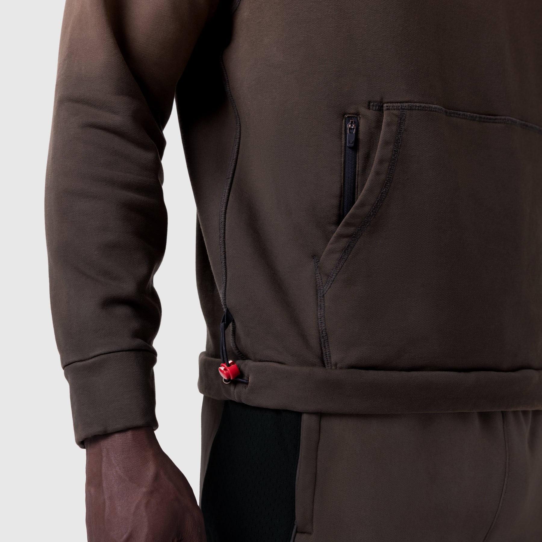 1121. Tech-Terry™ Training Hoodie - Dark Earth Sun Fade "Blade"