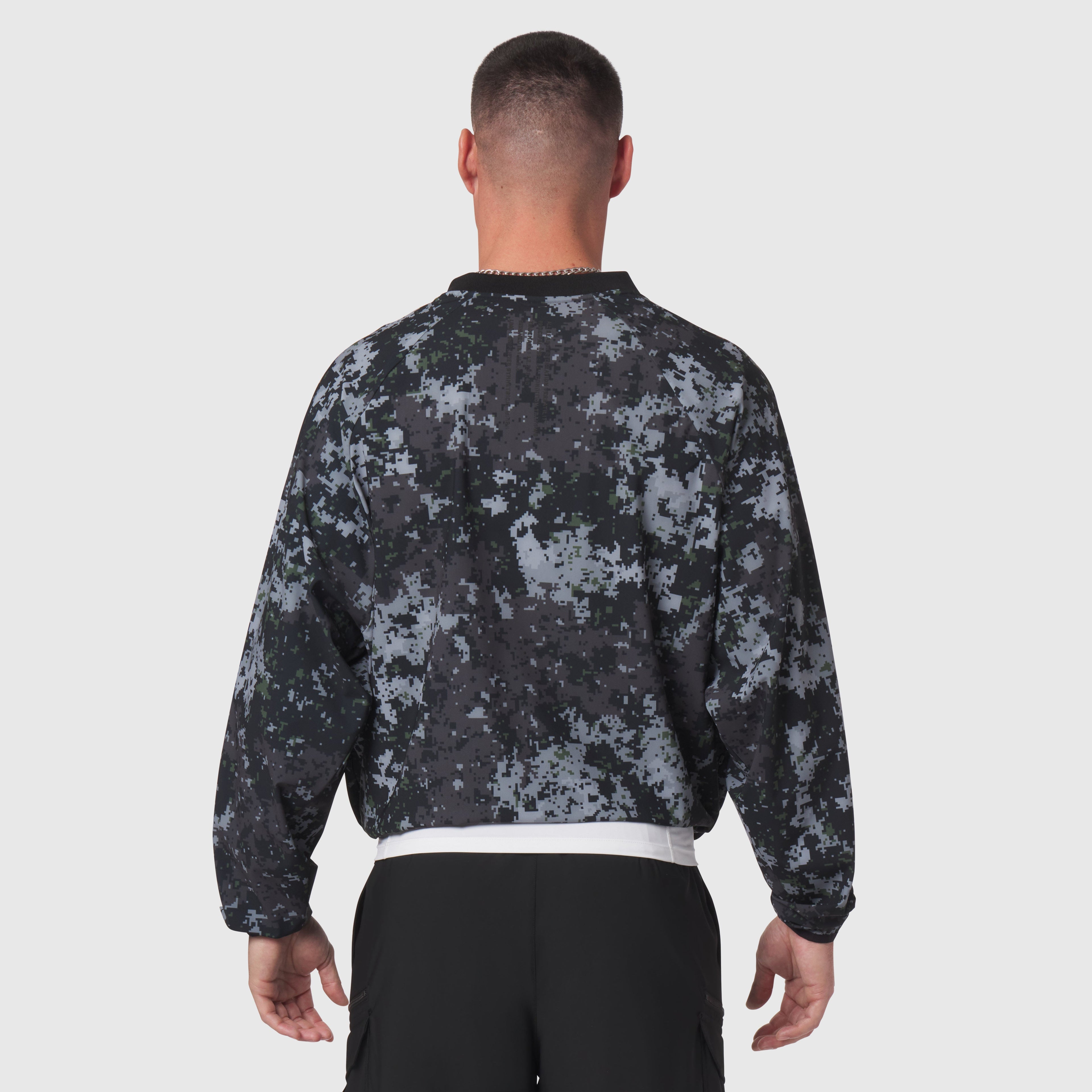 1141. Tetra-Lite® Blade Collar Zip Jacket - Pixel Camo