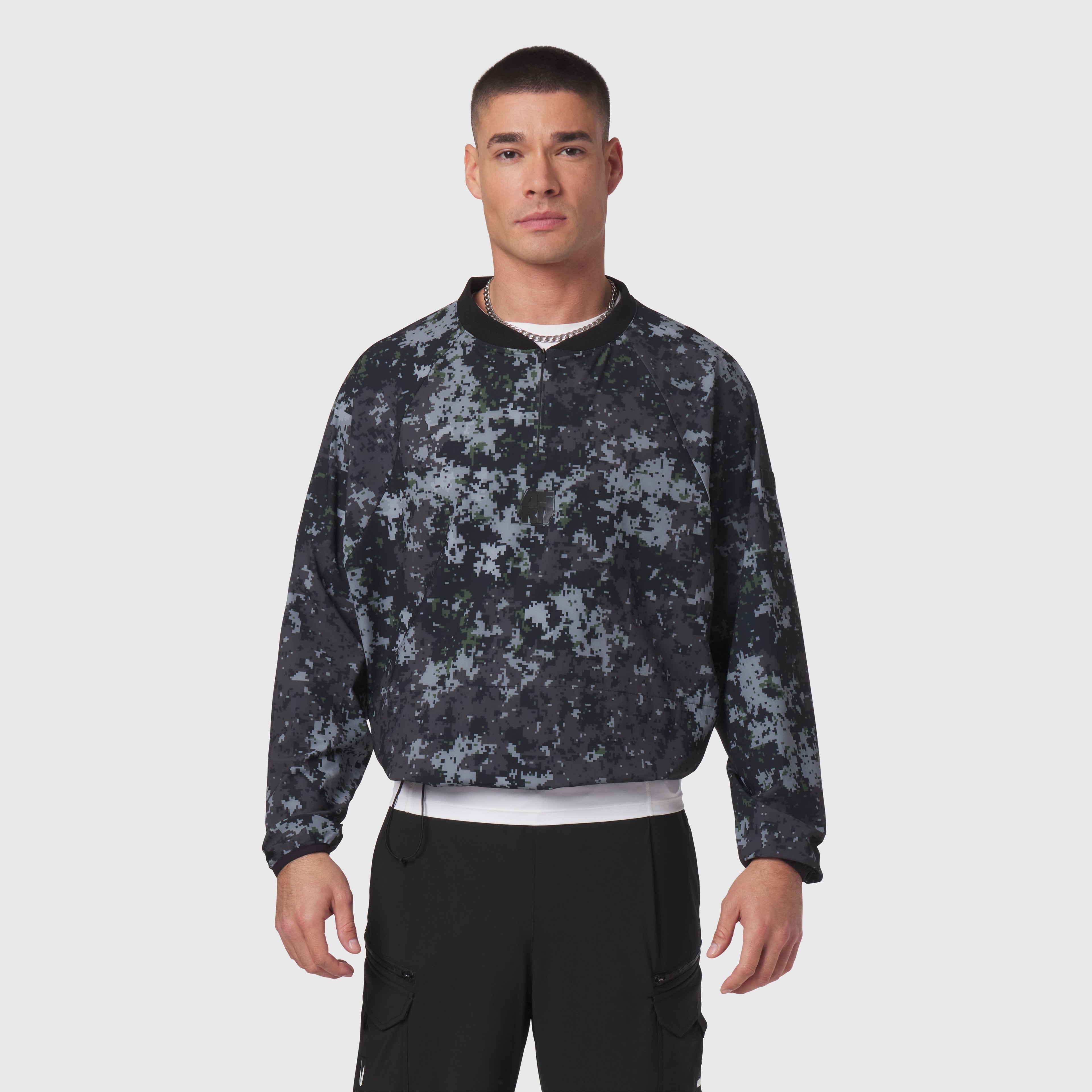 1141. Tetra-Lite® Blade Collar Zip Jacket - Pixel Camo