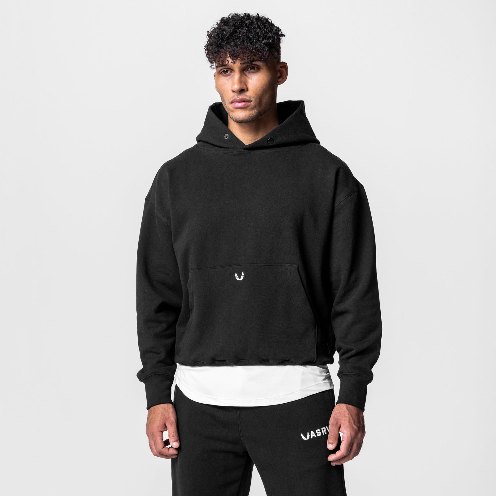 0648. Tech-Terry™ Hoodie - Black