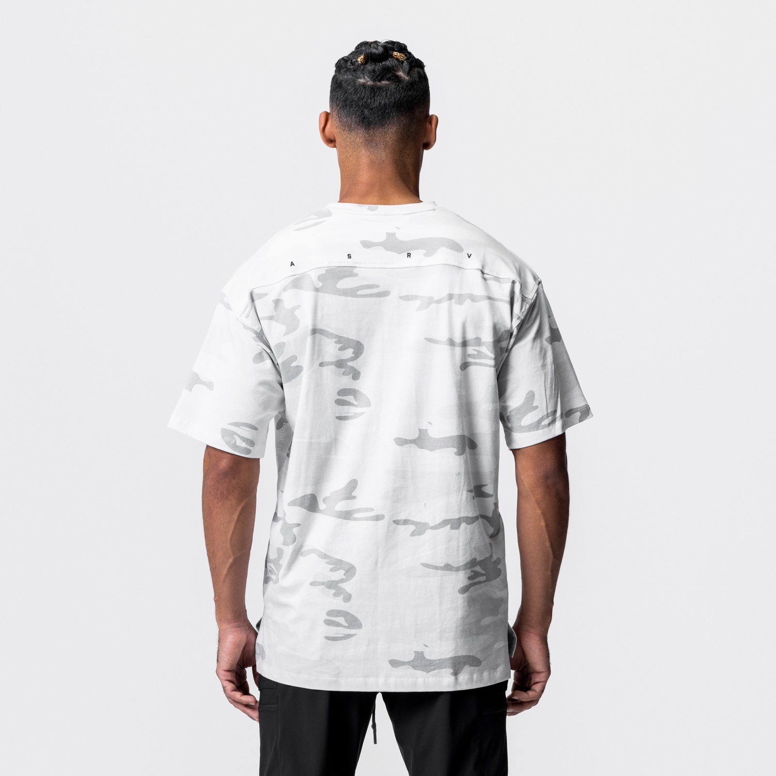 0514. CottonPlus™ Oversized Tee - White Camo