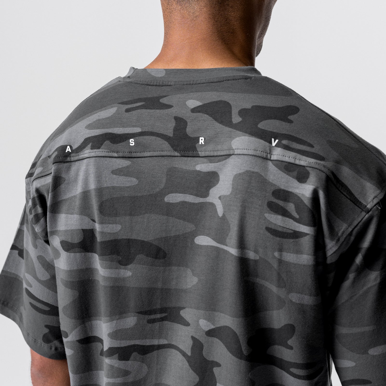 0514. CottonPlus™ Oversized Tee - Black Camo