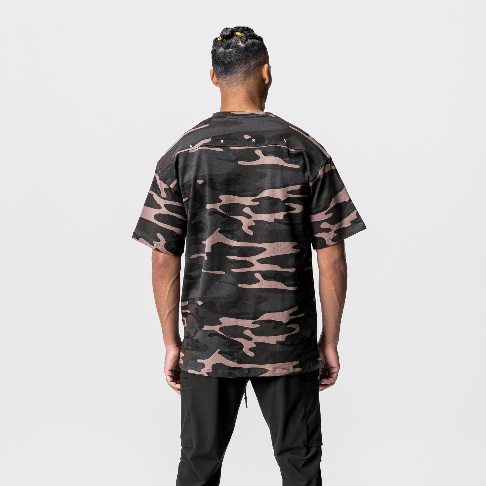 0514. CottonPlus™ Oversized Tee - Rust Camo
