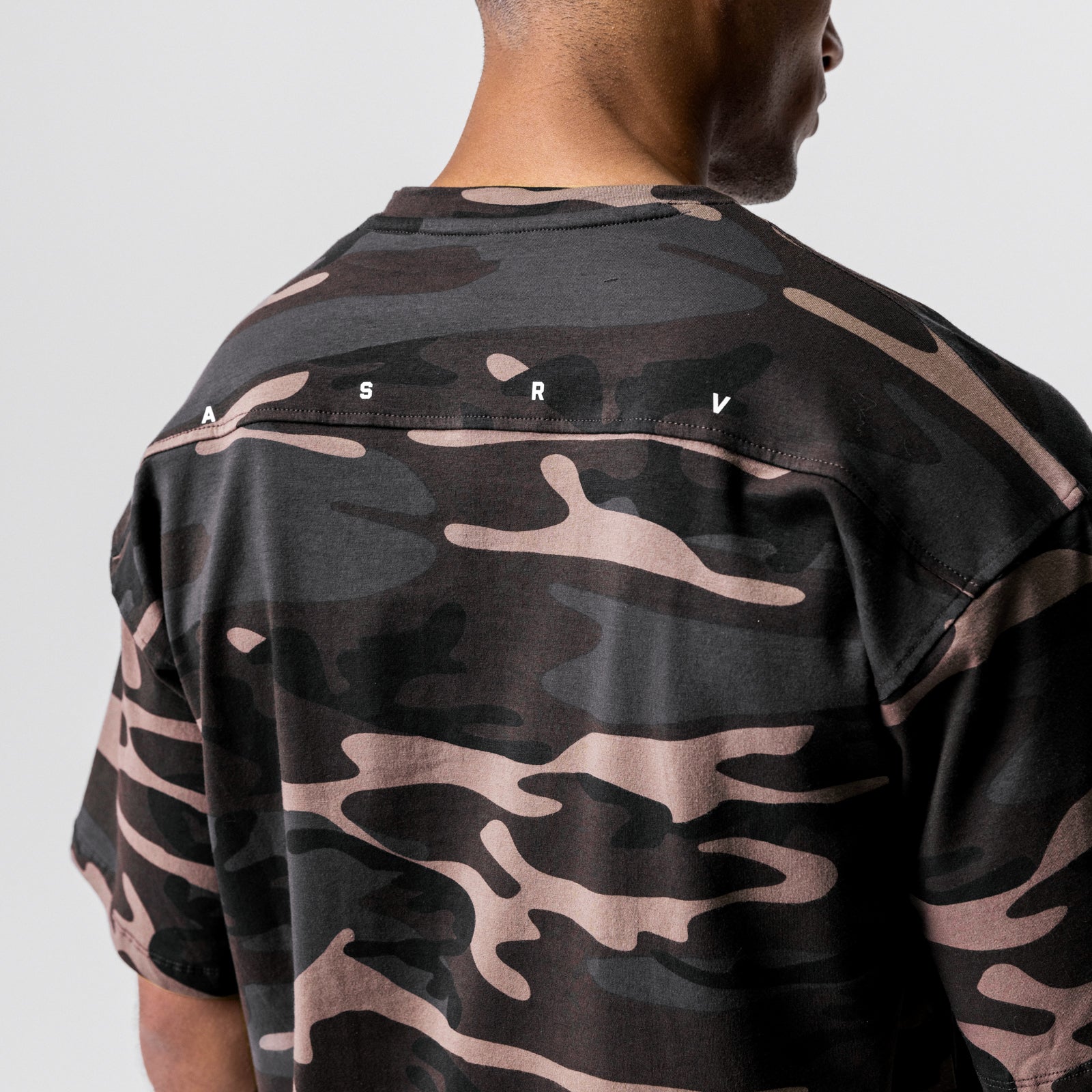 0514. CottonPlus™ Oversized Tee - Rust Camo