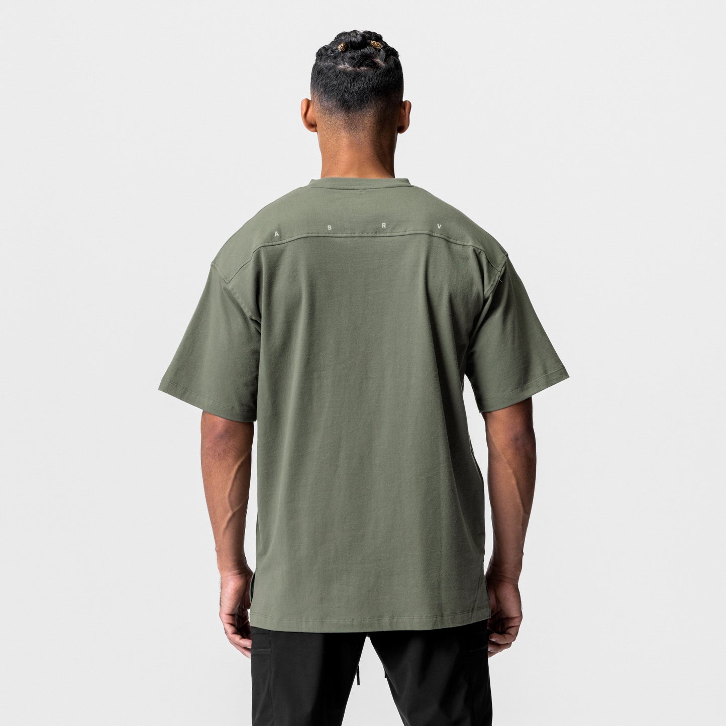 0514. CottonPlus™ Oversized Tee - Olive