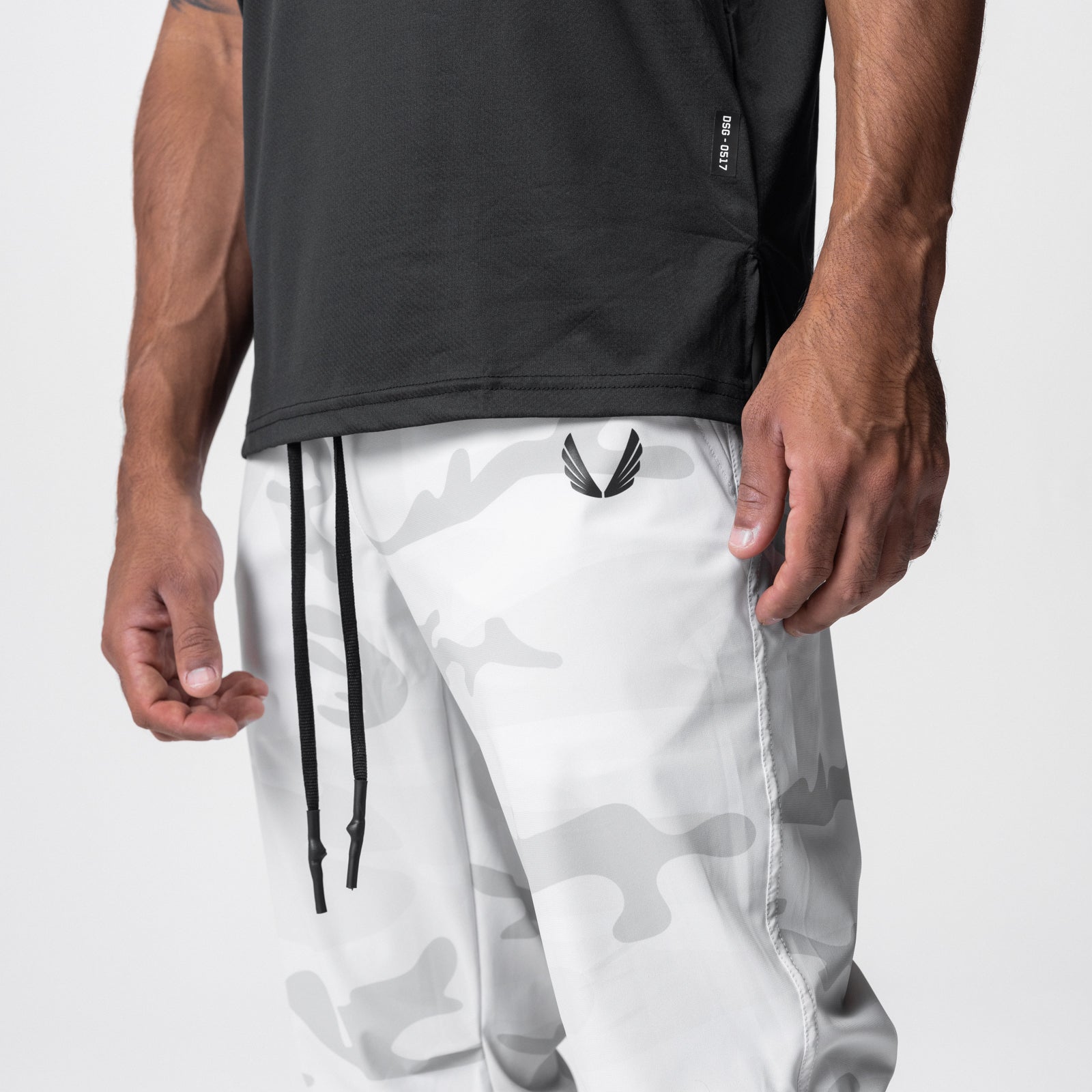 0477. Tetra-Lite® High Rib Jogger - White Camo