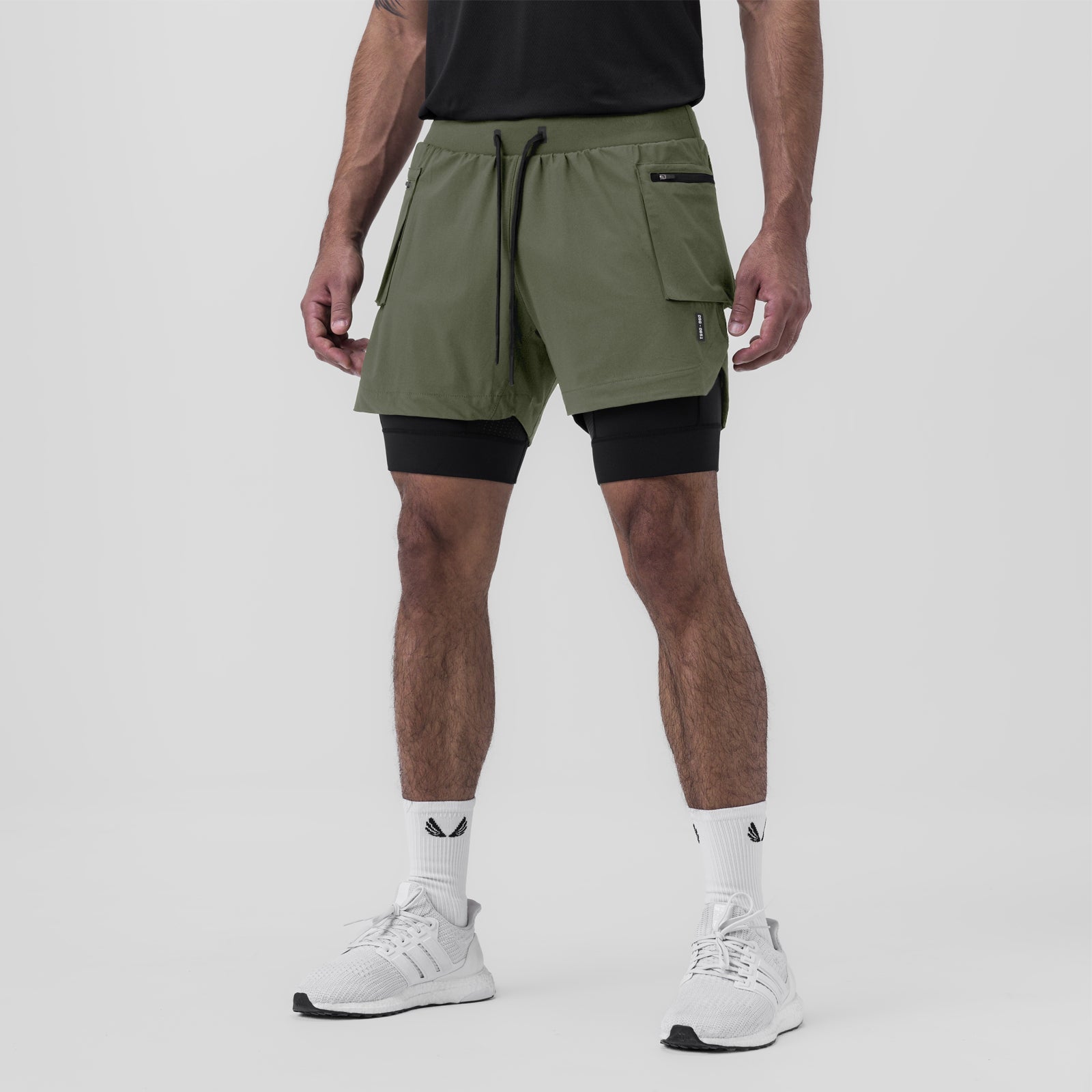 0651. Tetra-Lite® 5" Liner Cargo Short - Olive
