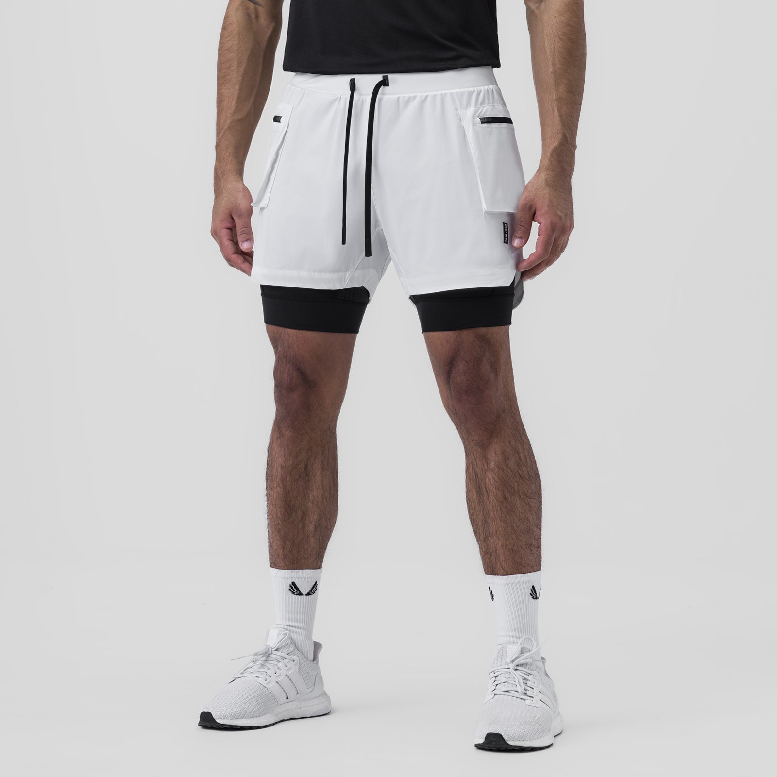 0651. Tetra-Lite® 5" Liner Cargo Short - White