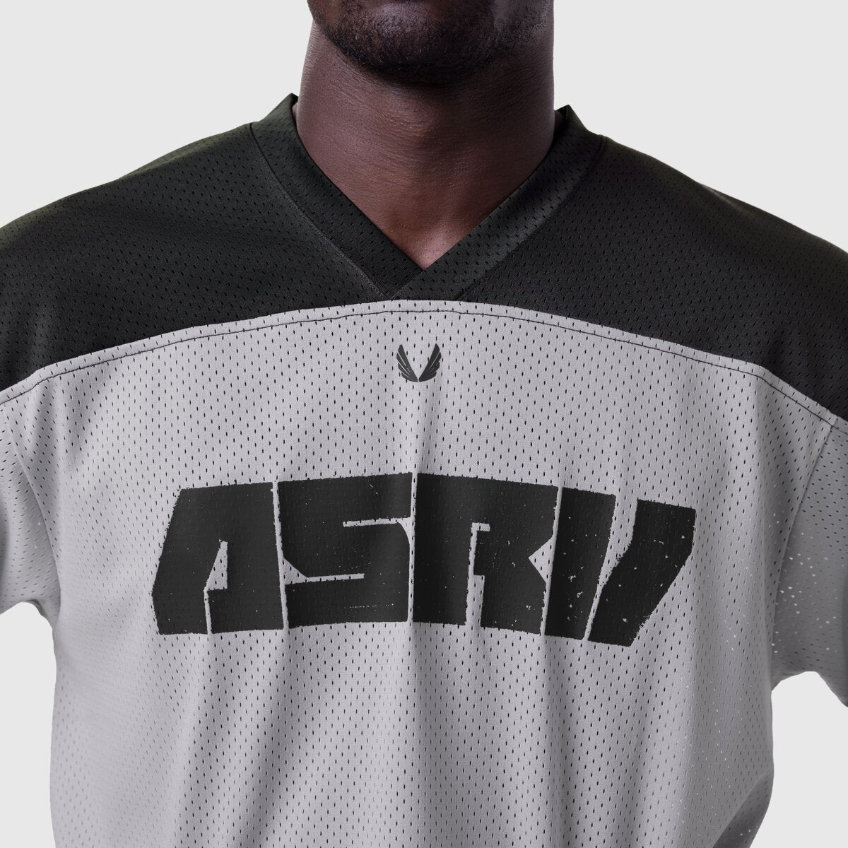 1111. Ion-Mesh™ Crop Jersey - Slate Grey