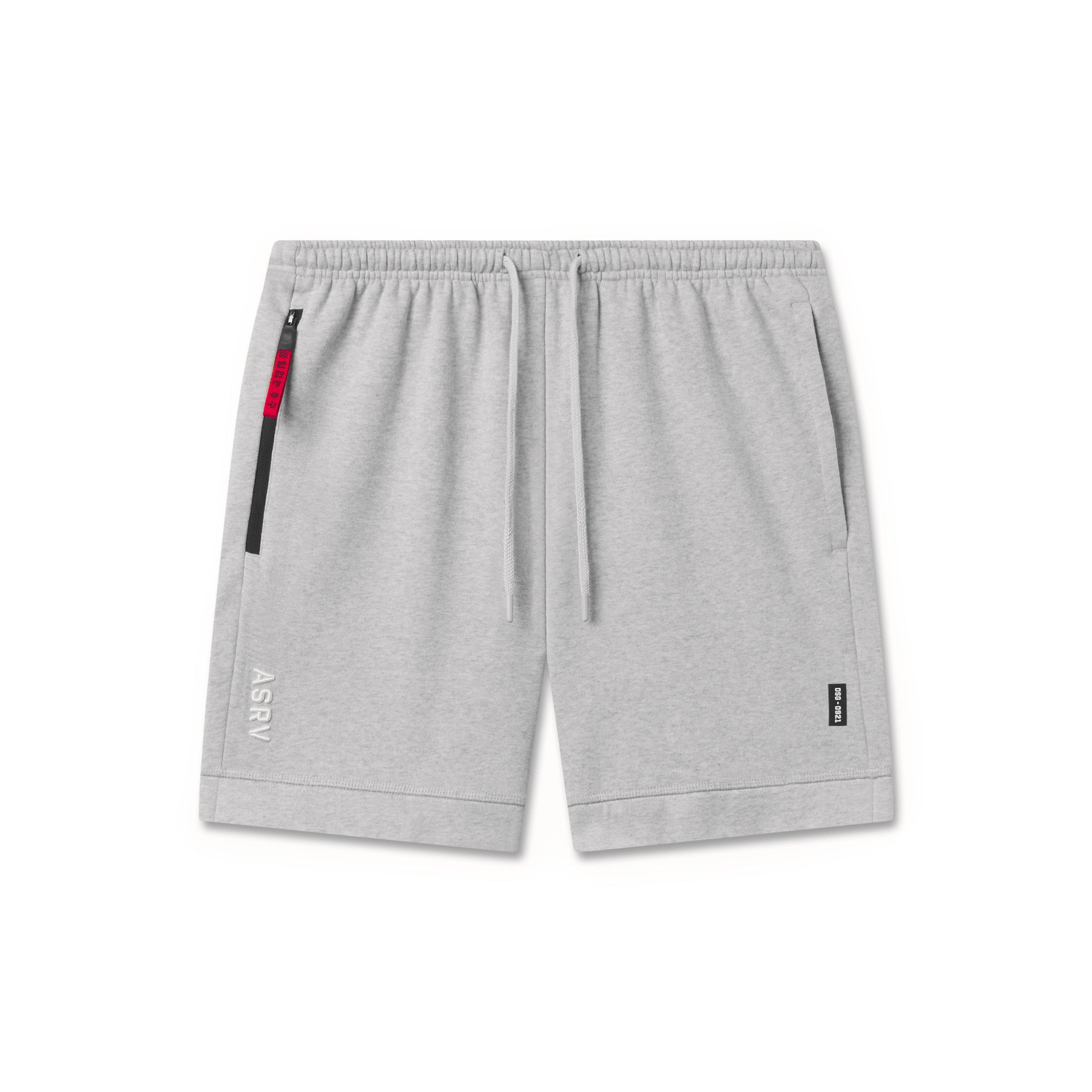 0921. Tech Essential™ Sweat Short - Heather Grey