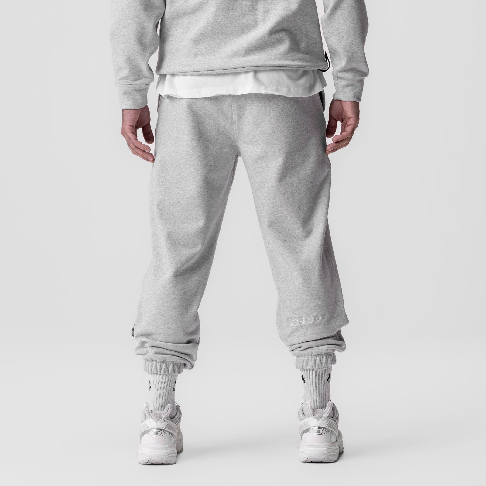 0655. Tech-Terry™ Oversized Sweats - Heather Grey "Global"