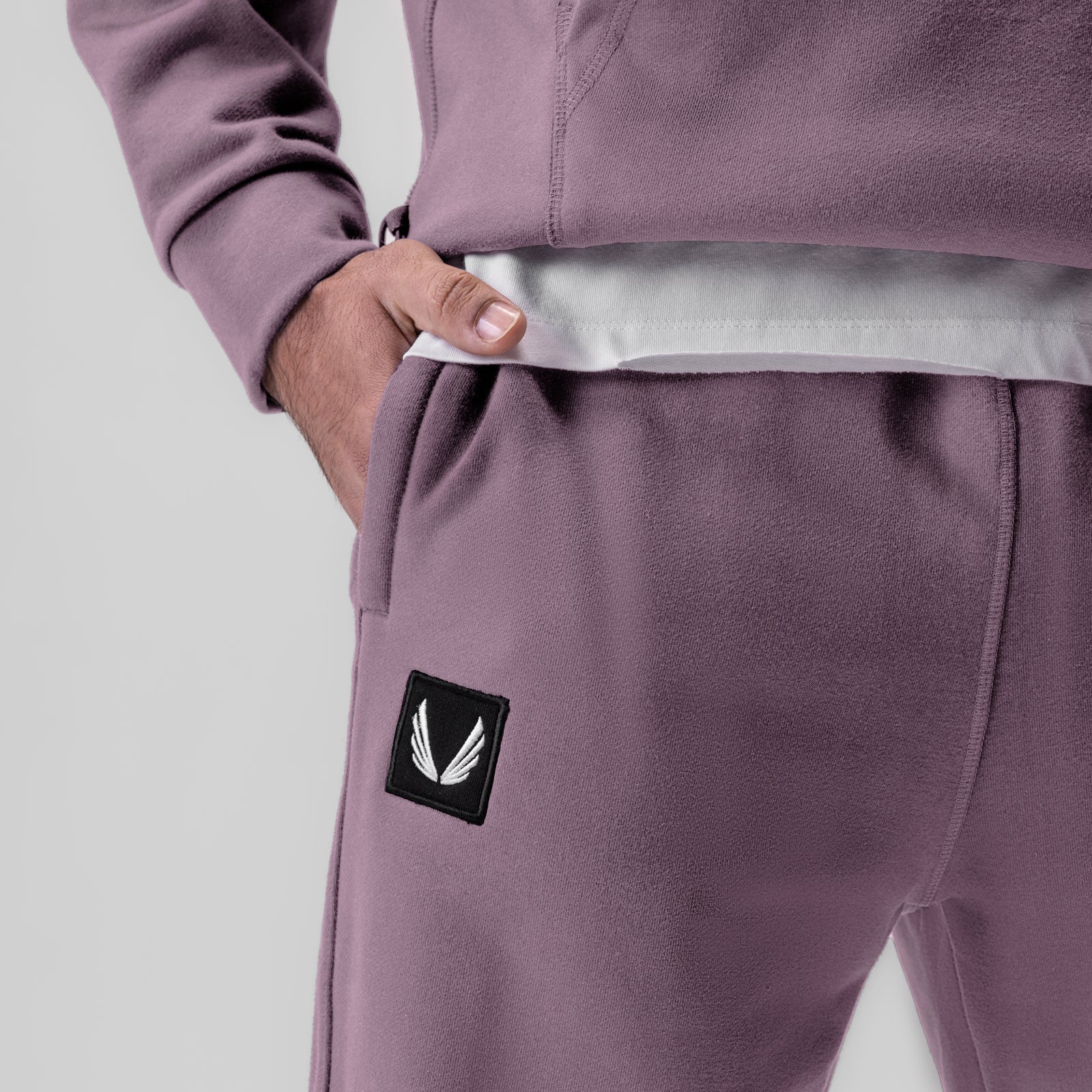 0655. Tech-Terry™ Oversized Sweats - Moonscape "Patch"