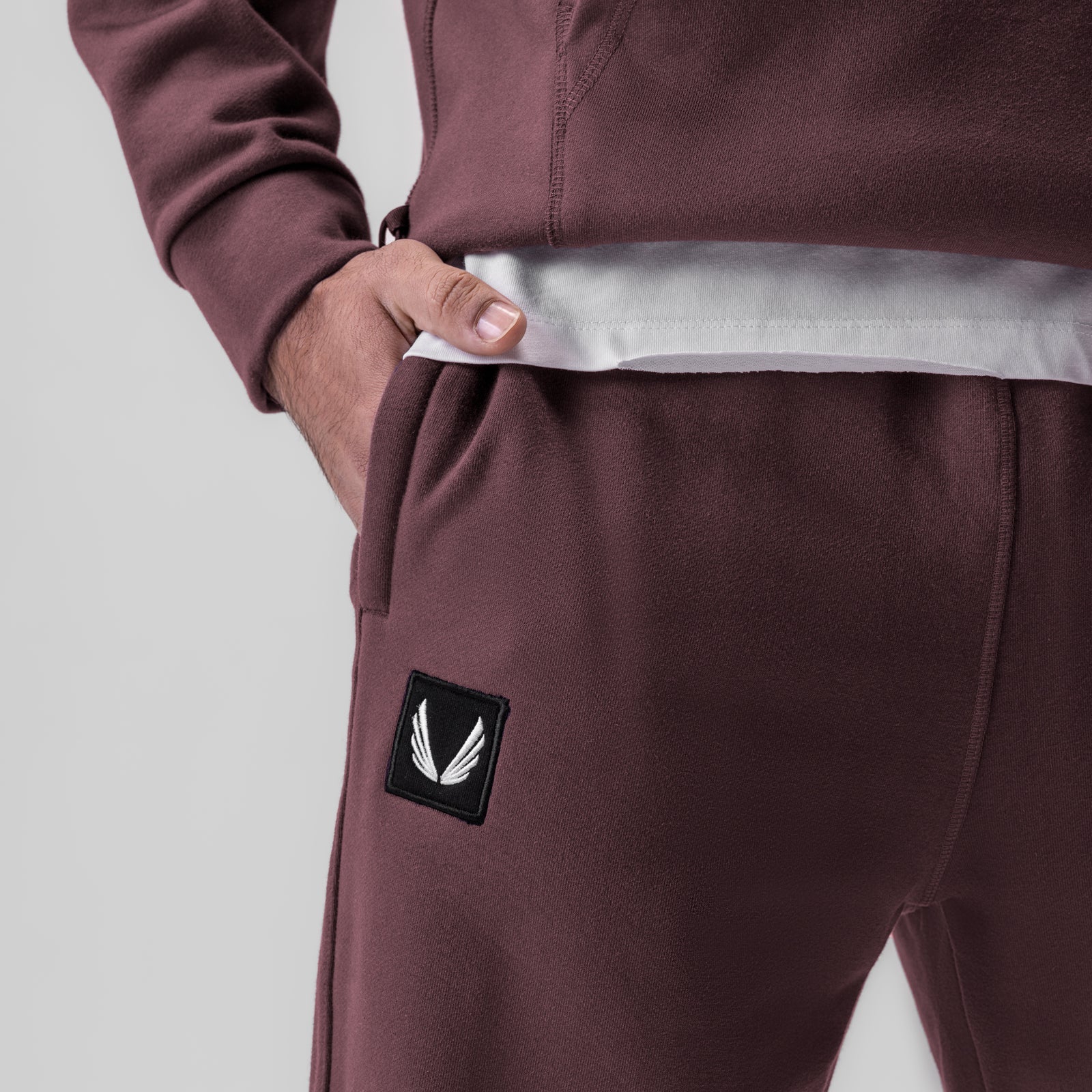 0655. Tech-Terry™ Oversized Sweats - Nightshade "Patch"
