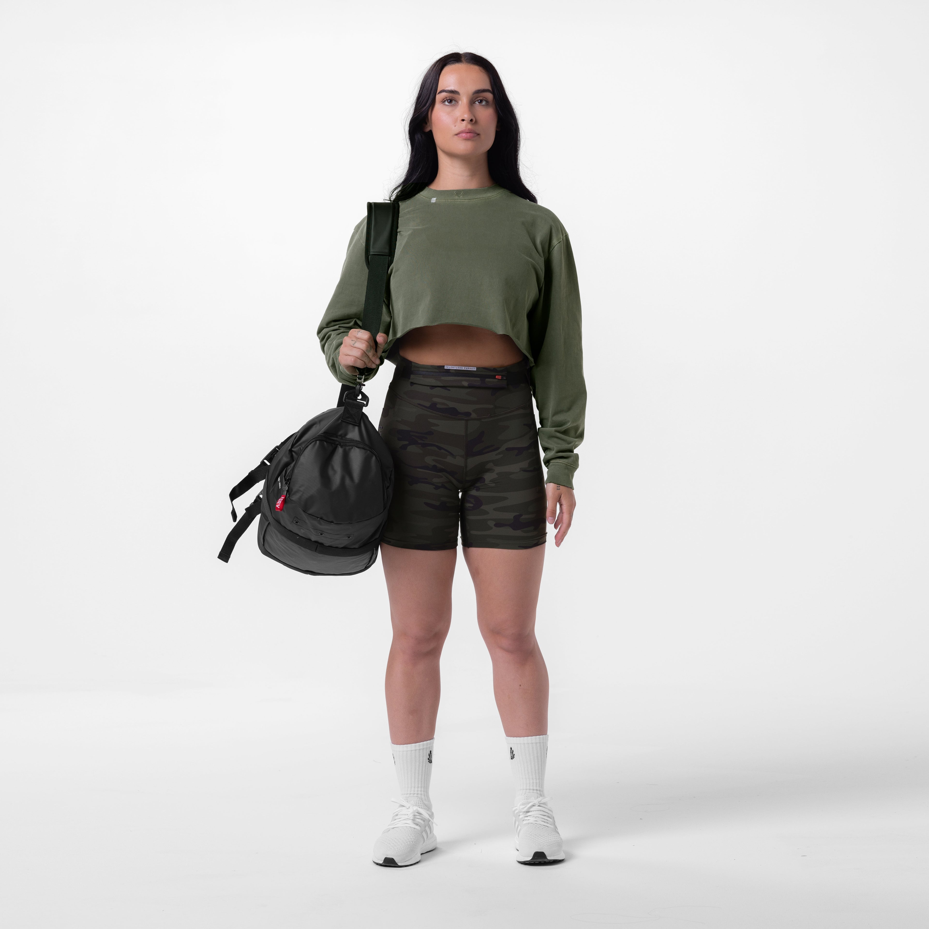 0851. Tech Essential™ Relaxed Long Sleeve - Faded Olive