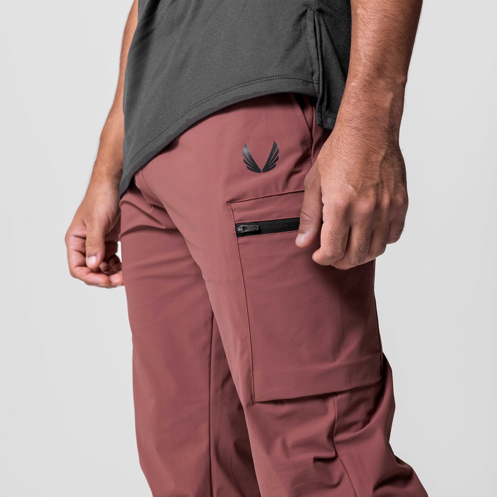 0656. Tetra-Lite® Standard Zip Jogger - Red Earth