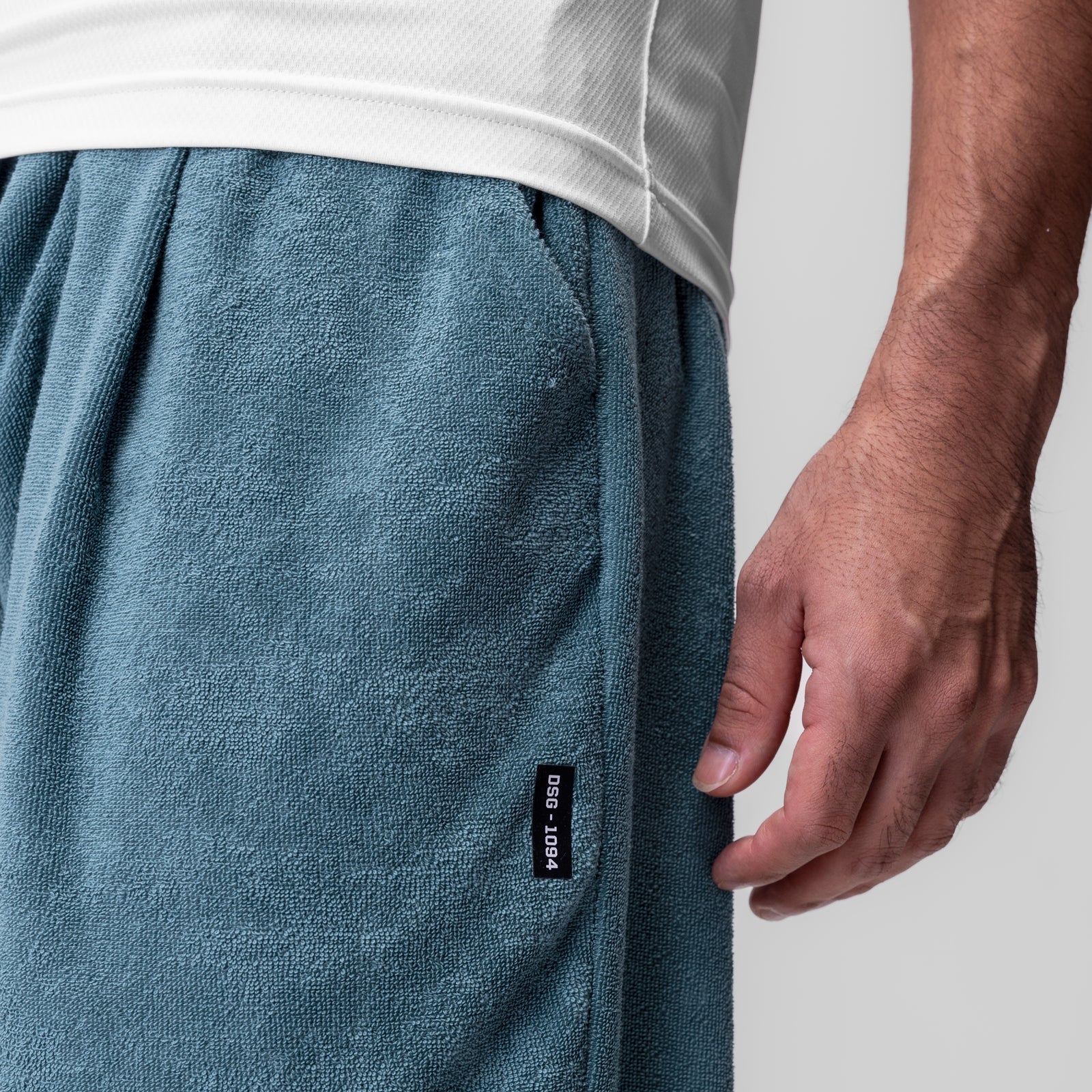 1094. Towel Terry Relaxed Short - Storm