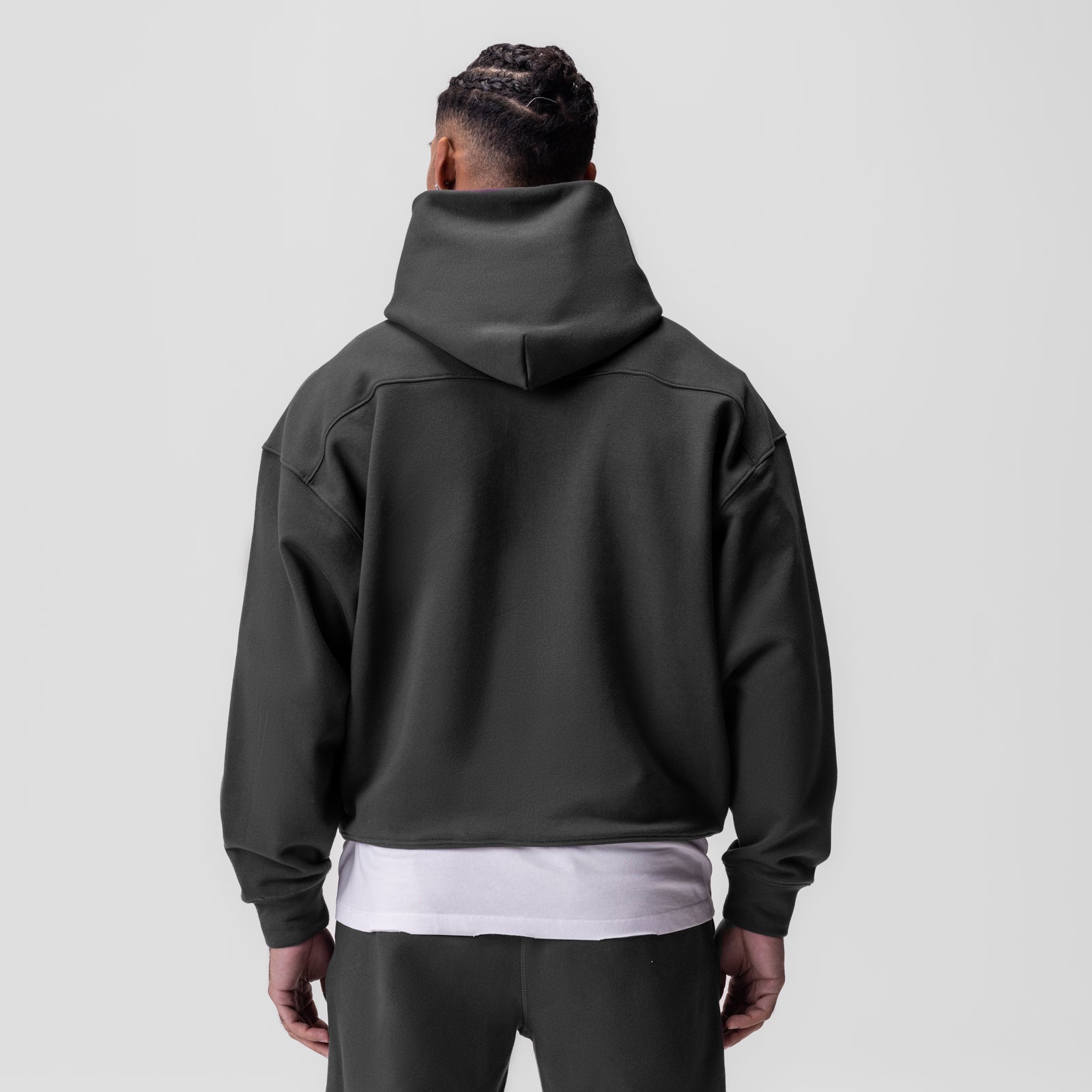 0648. Tech-Terry™ Hoodie - Space Grey "Space Bracket"