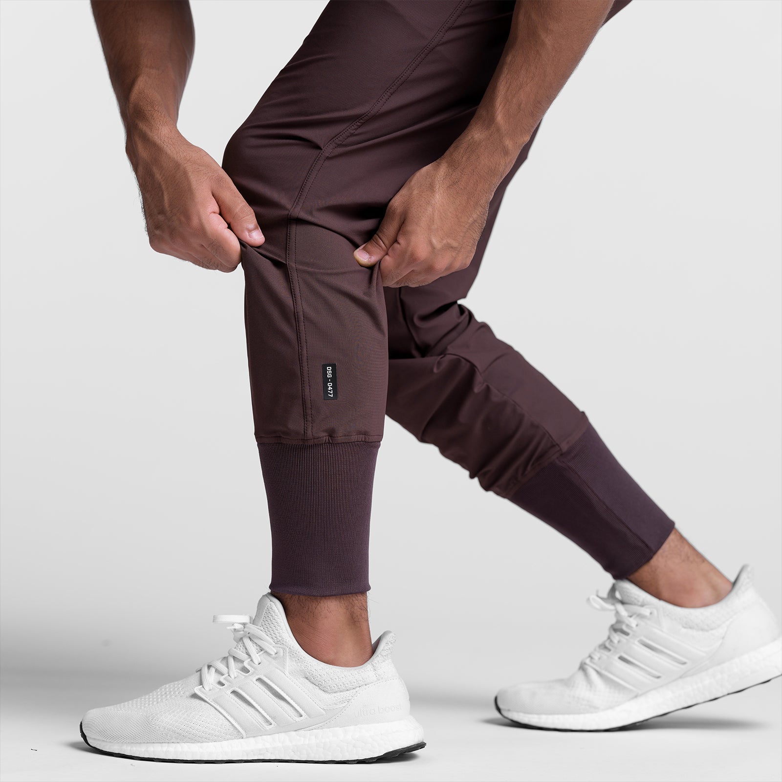 0477. Tetra-Lite® High Rib Jogger - Faded Plum