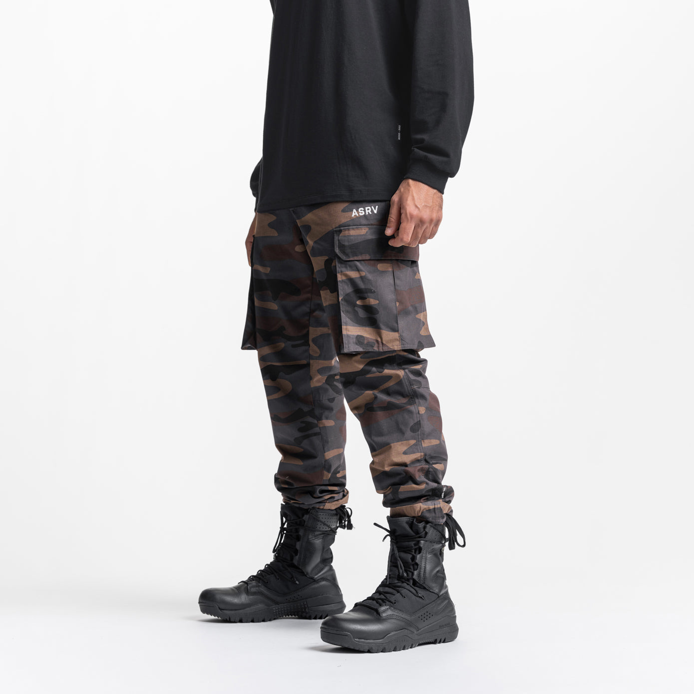 0564. Weather-Ready Technical Cargo Pant - Rust Camo